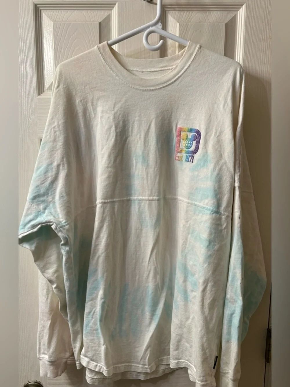 Walt Disney World Spirit Jersey Disney Pride Tie Dye Rainbow
Size XL